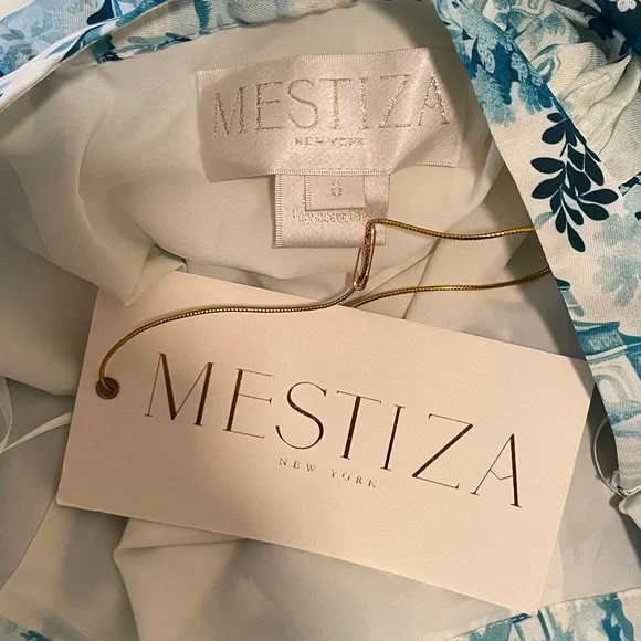 New Mestiza Daniella Pleated Twill Midi Skirt size 6 - Picture 8 of 11